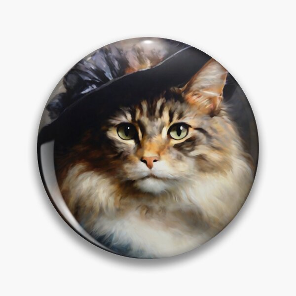 Item preview, Anthropomorphic Victorian Cat Portrait: Baroness Clawdia | Cat Art designed and sold by UnhingedBird.