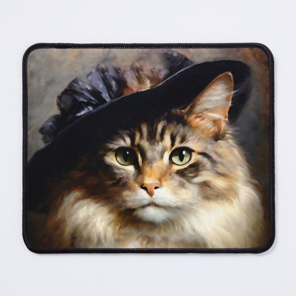 Item preview, Anthropomorphic Victorian Cat Portrait: Baroness Clawdia | Cat Art designed and sold by UnhingedBird.