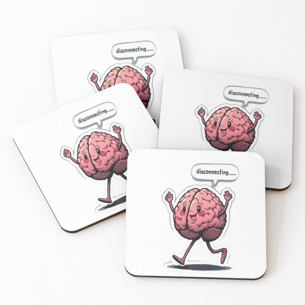 Item preview, My Brain Has Left the Chat  Premium Cool Trendy Best Gift designed and sold by Imaginarium of Chaos falcon88 .
