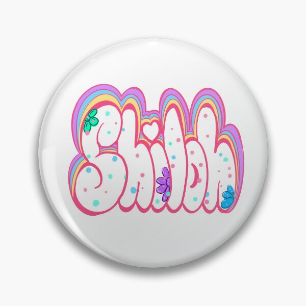 Item preview, Shiloh popular girls name woman women’s first name in white pastel floral calligraphy Shiloh designed and sold by Artonmytee.