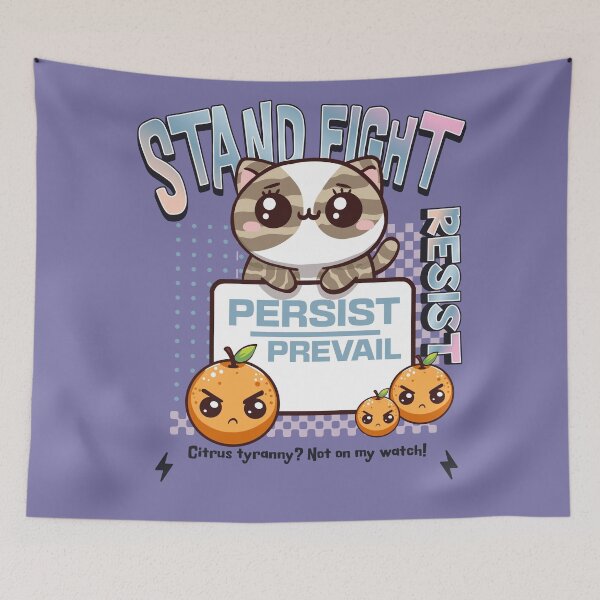 Item preview, Resist Persist Prevail designed and sold by BaffledSnout.