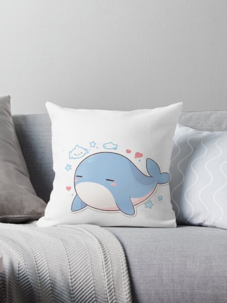 Artikel-Vorschau von Süßer Kawaii Wal Sticker, designt und verkauft von Wildtastic .