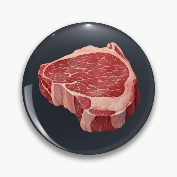 Item preview, Butcher's Prime Cut Raw Beef Steak designed and sold by Alicia Chee.