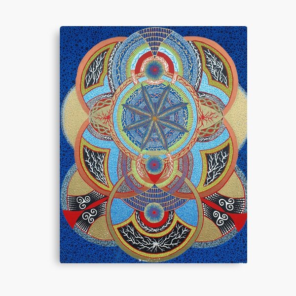 Item preview, Number 007 geometric symetry dot art designed and sold by SandLDesign.