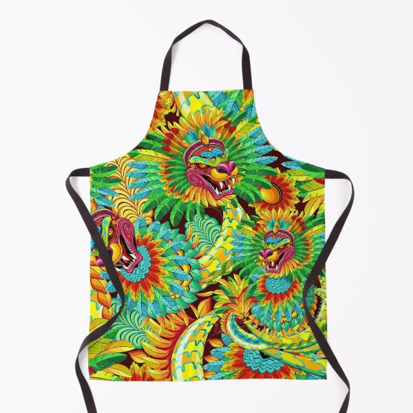 Item preview, Quetzacoatl Feathered Serpent Aztec Mythologial Creature designed and sold by BluedarkArt.