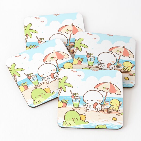 Item preview, Kawaii Beach Day designed and sold by jinwooo.