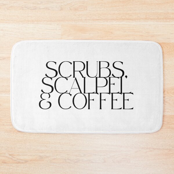 Item preview, Scrubs, Scalpel & Coffee designed and sold by iX-Physio.