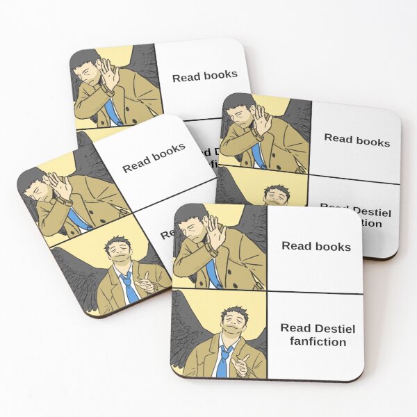 Artikelvorschau, Drake-Meme, aber Cas-Version Destiel-Fanfiction entworfen und verkauft von Melle-OtterWise.