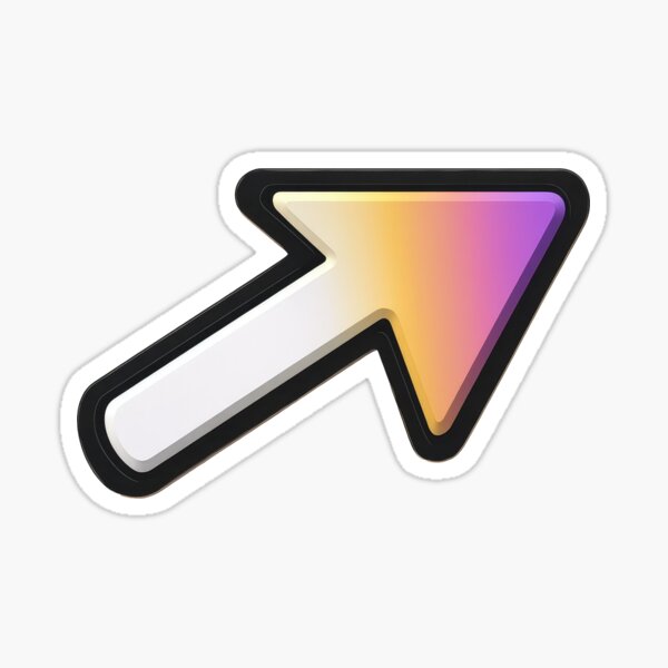 Item preview, Computer arrow icon on a transparent background designed and sold by MiraCleAI.