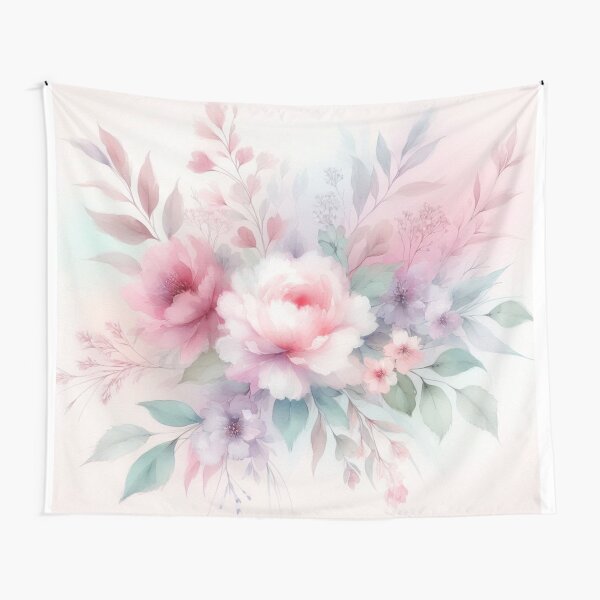Item preview, Soft Watercolor Floral Dream designed and sold by rohispireprints.