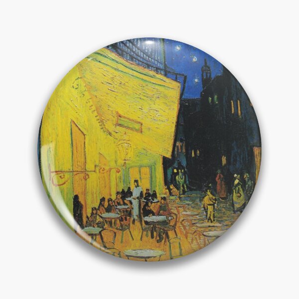 Item preview, Cafe Terrace at Night Sticker designed and sold by Ashley Moen.