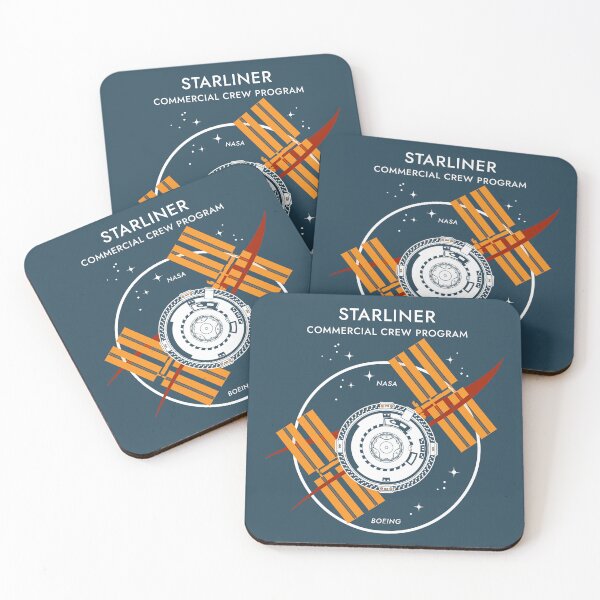 Item preview, Starliner Spacecraft. Commercial Crew Program. Commemorative Badge designed and sold by BGALAXY.