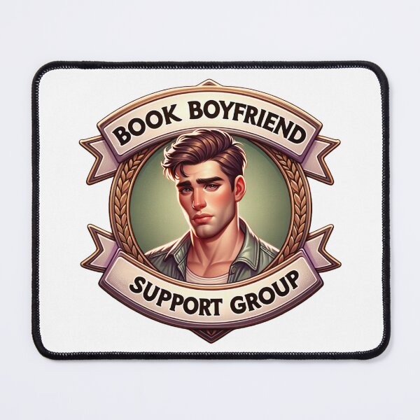 Item preview, Book Boyfriend Support Group, designed and sold by Truck Stop One.