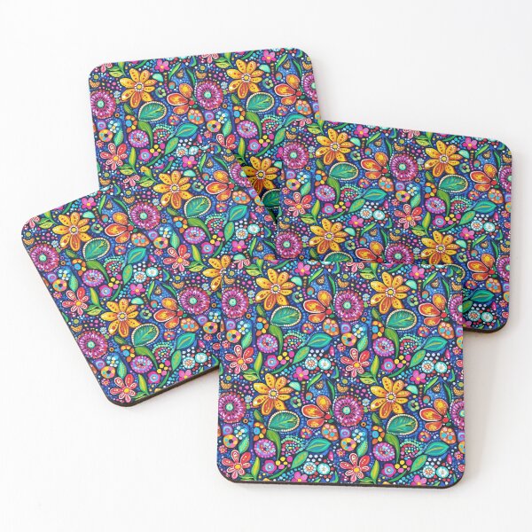 Item preview, Vibrant explosion of colors in a whimsical garden of flowers designed and sold by MiraCleAI.