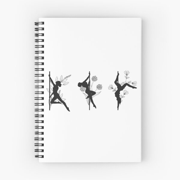 Item preview, Pole dancing fitness floral flower design designed and sold by LissandraAnn.