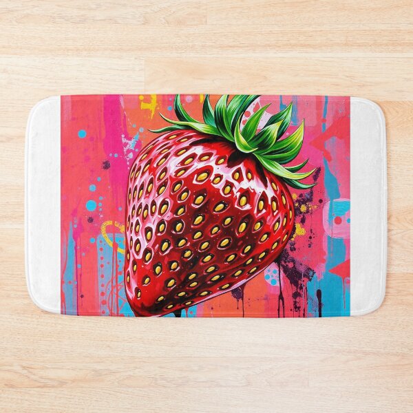 Item preview, Strawberry Rush – Bold Pop Art Energy designed and sold by Wesira.