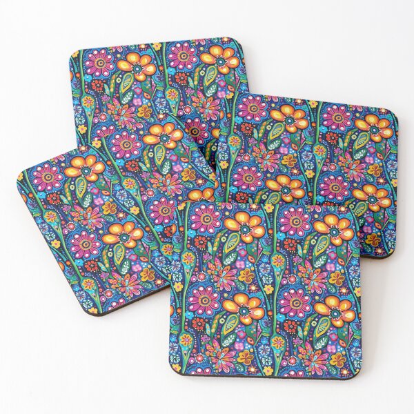 Item preview, Vibrant explosion of colors in a whimsical garden of flowers designed and sold by MiraCleAI.