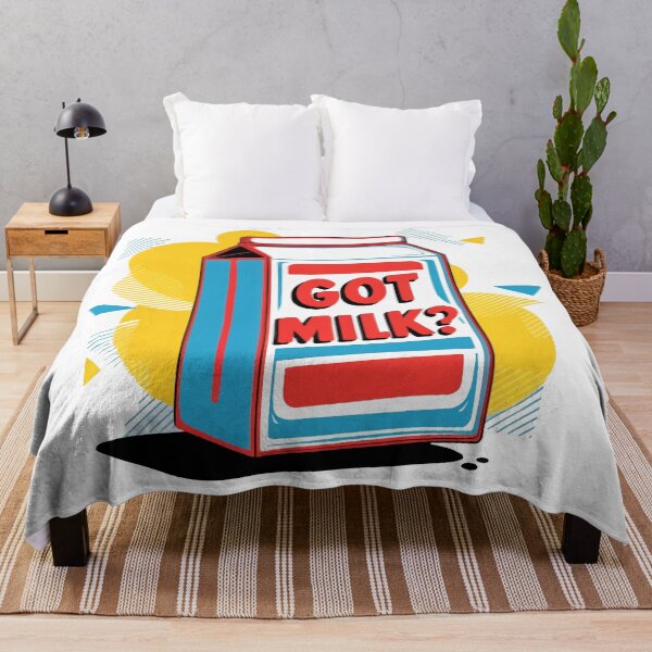 Item preview, Retro Pop Art Got Milk? Cartoon Milk Carton Design designed and sold by Moss and Moon Studio.