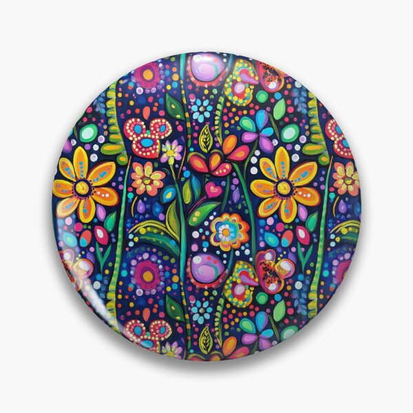 Item preview, Vibrant explosion of colors in a whimsical garden of flowers designed and sold by MiraCleAI.