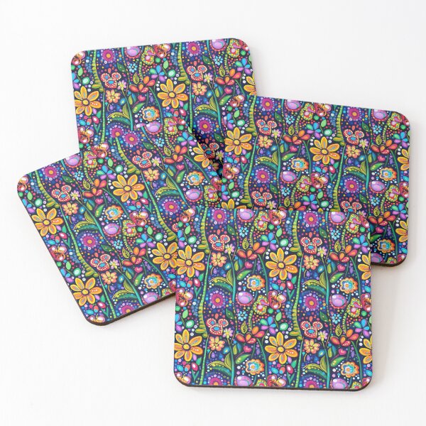 Item preview, Vibrant explosion of colors in a whimsical garden of flowers designed and sold by MiraCleAI.