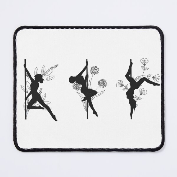 Item preview, Pole dancing fitness floral flower design designed and sold by LissandraAnn.