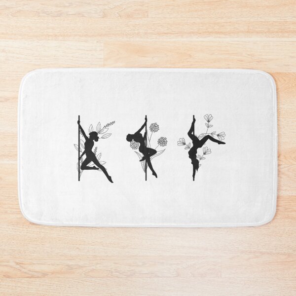 Item preview, Pole dancing fitness floral flower design designed and sold by LissandraAnn.