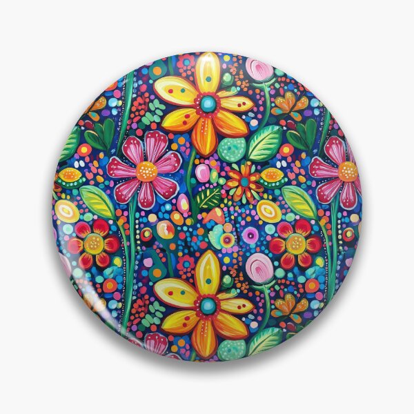 Item preview, Vibrant explosion of colors in a whimsical garden of flowers designed and sold by MiraCleAI.