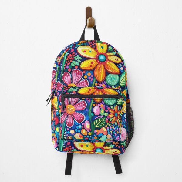 Item preview, Vibrant explosion of colors in a whimsical garden of flowers designed and sold by MiraCleAI.