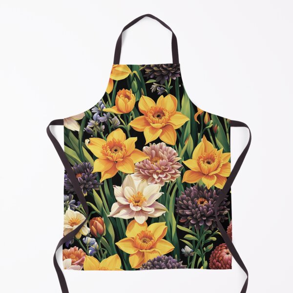 Item preview, Charming Daffodils and Dahlias designed and sold by HappyHavenStu.