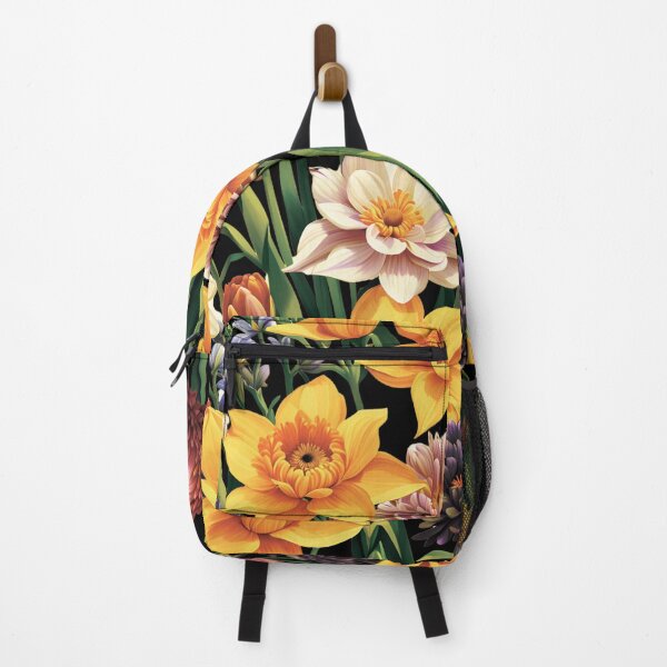 Item preview, Charming Daffodils and Dahlias designed and sold by HappyHavenStu.
