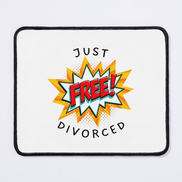 Item preview, Just Divorced - Finally Free! Comic Style Design designed and sold by Kubala.