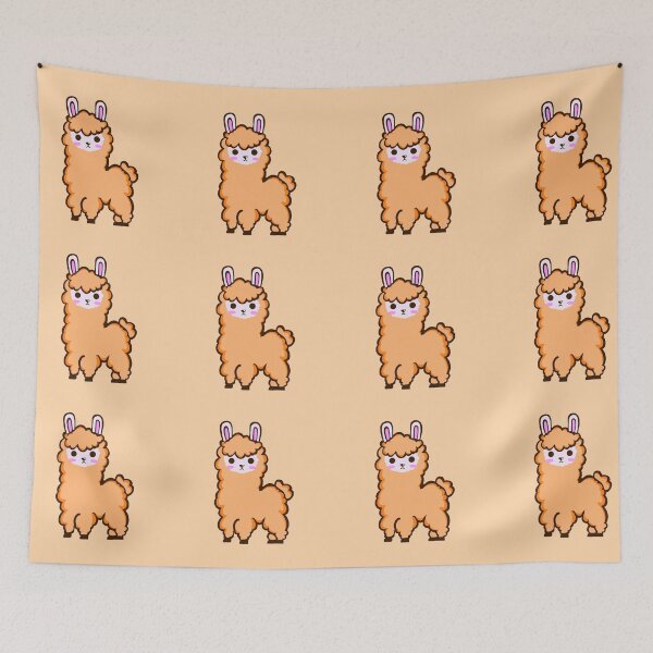 Item preview, Orange Cloud Drama Llama designed and sold by artbyemme.