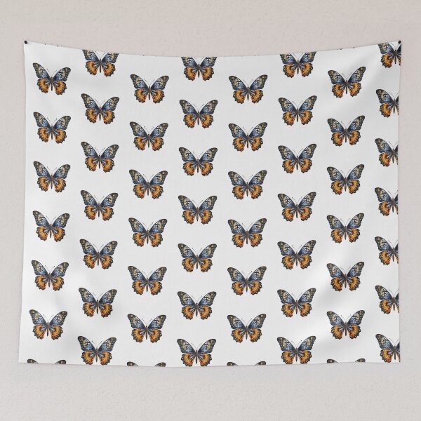 Item preview, Flat lay view of the butterfly designed and sold by MiraCleAI.
