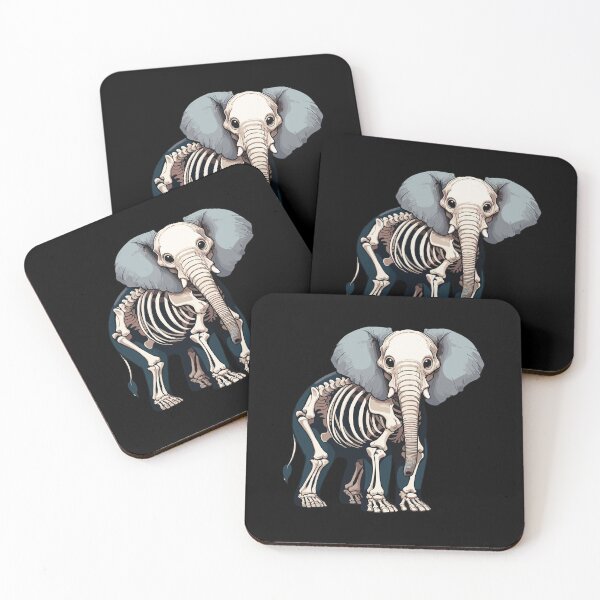 Item preview, X-ray Elephant Body Anatomy Radiography Skeleton designed and sold by Artistoos.