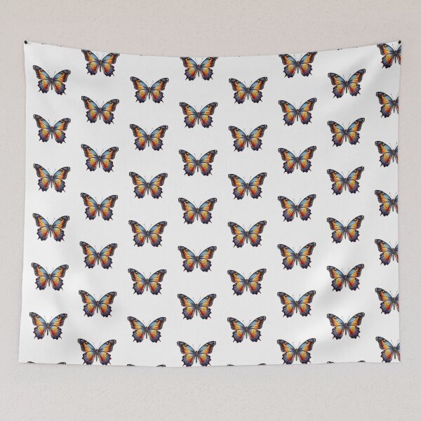 Item preview, Flat lay view of the butterfly designed and sold by MiraCleAI.