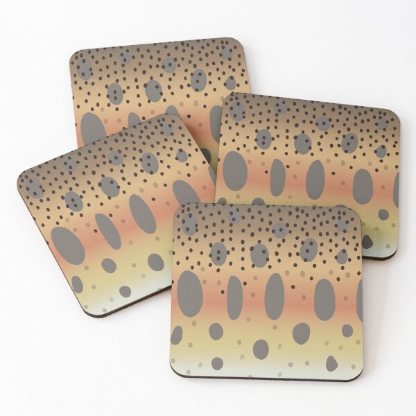 Item preview, Rainbow Trout Parr Skin Pattern Fly Fishing Design designed and sold by BikeVoucherJr.