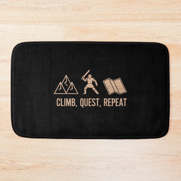 Item preview, Climb, Quest, Repeat designed and sold by MagicWander.