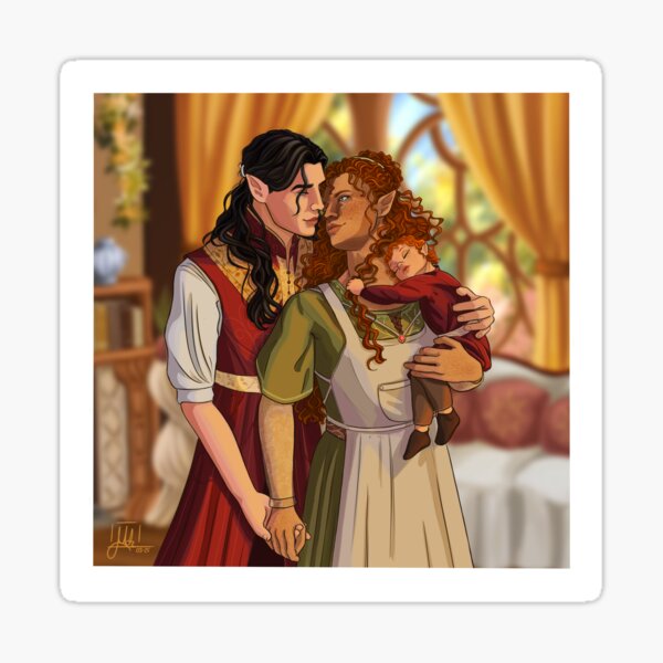 Item preview, Fëanor & Nerdanel designed and sold by Naamoonride.