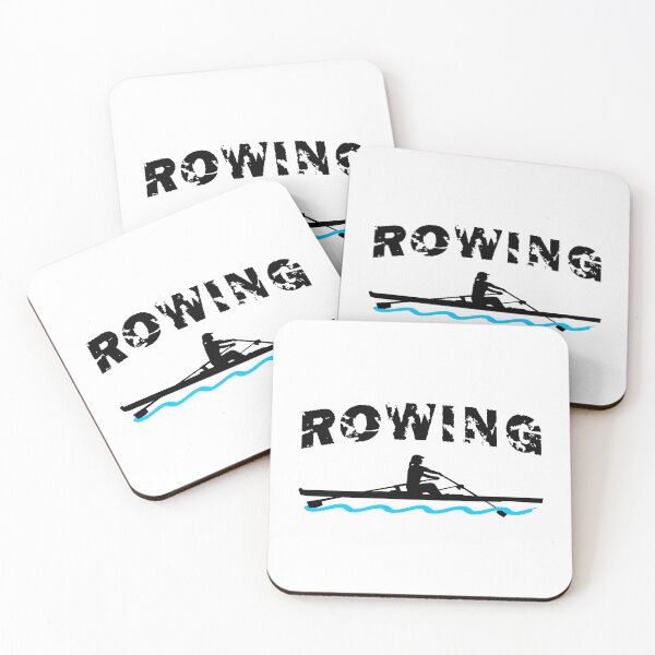 Item preview, Kopie von Rowing is my therapy - Rowing woman, crew, single scull designed and sold by claudiasartwork.