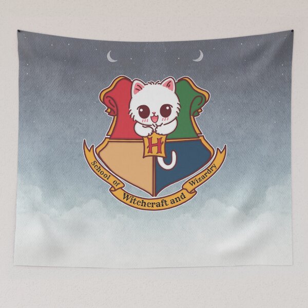 Item preview, Cat in the School of Witchcraft and Wizardry designed and sold by BGMeYou.