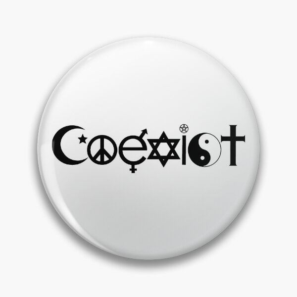 Item preview, COEXIST designed and sold by Angry Swan Designs.