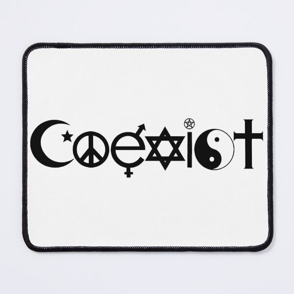 Item preview, COEXIST designed and sold by Angry Swan Designs.