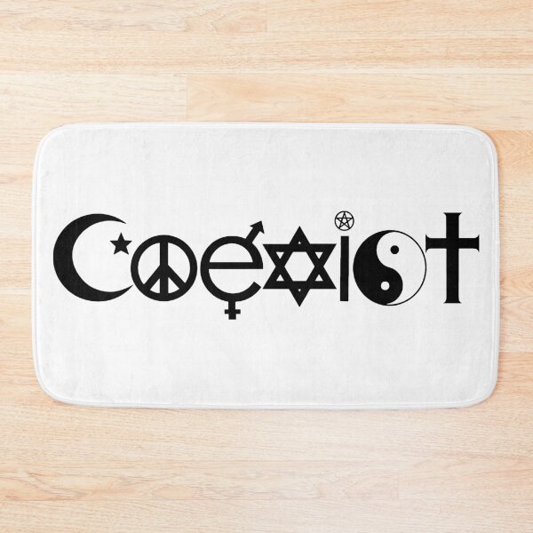 Item preview, COEXIST designed and sold by Angry Swan Designs.
