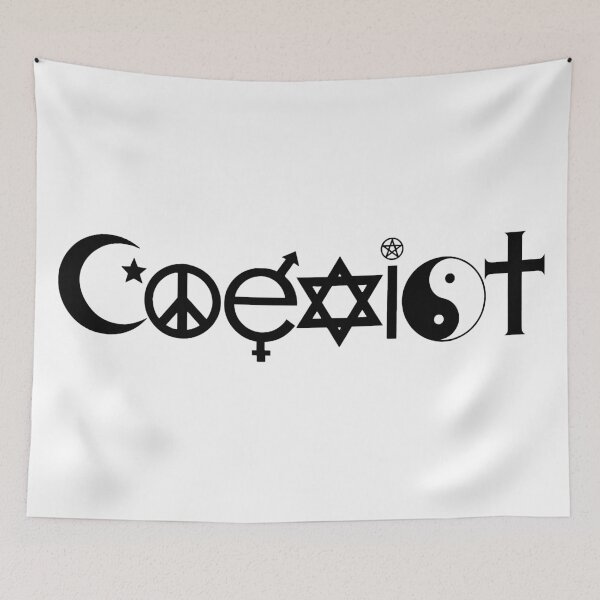 Item preview, COEXIST designed and sold by Angry Swan Designs.
