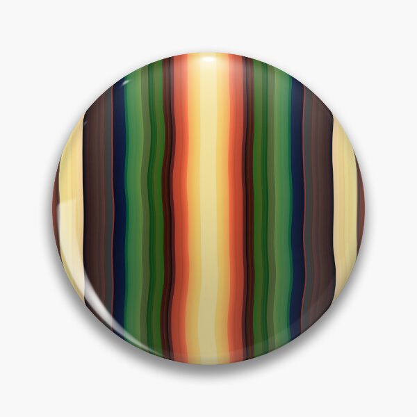 Item preview, Retro Vertical Wavy Stripes in Yellow, Brown and Green designed and sold by KaSaPo.