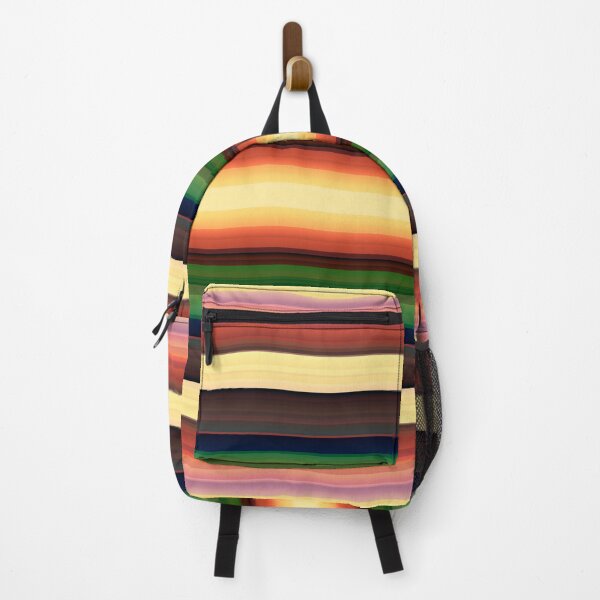Item preview, Retro Vertical Wavy Stripes in Yellow, Brown and Green designed and sold by KaSaPo.