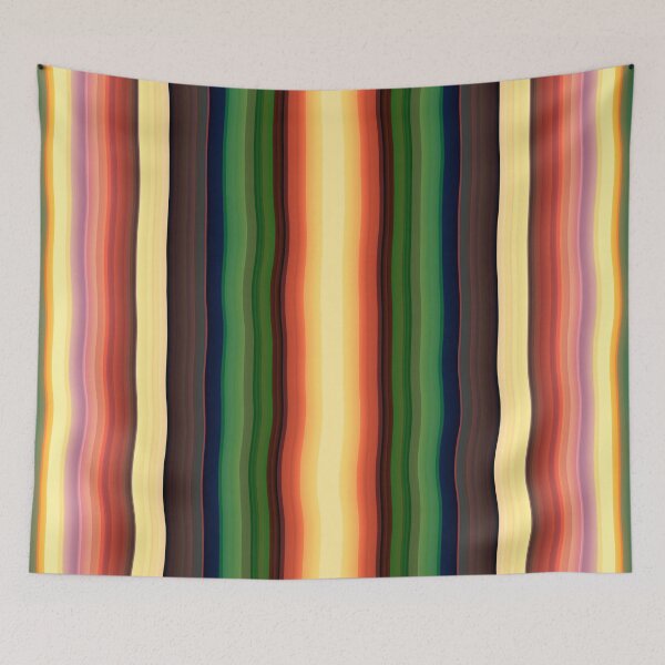 Item preview, Retro Vertical Wavy Stripes in Yellow, Brown and Green designed and sold by KaSaPo.
