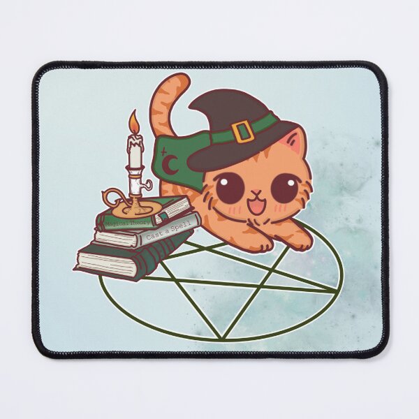Item preview, Slymeowrin House Witch Cat Magic Art designed and sold by BGMeYou.