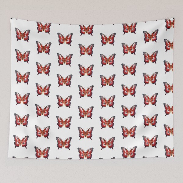 Item preview, Flat lay view of the butterfly designed and sold by MiraCleAI.