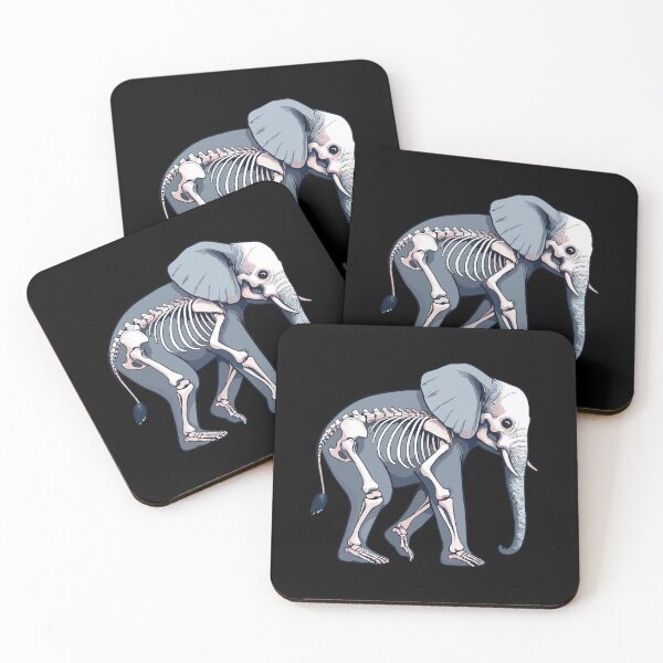 Item preview, X-ray Elephant Body Anatomy Radiography Skeleton designed and sold by Artistoos.
